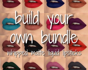 Build Your Own Bundle - Liquid Lipstick Bundle - Vegan Cruelty Free