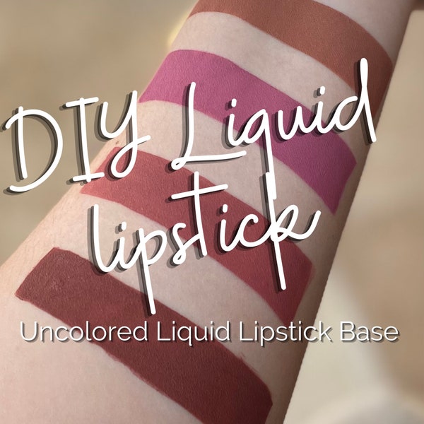 Uncolored Liquid Lipstick Base - DIY Liquid Lipstick - Lipstick Base