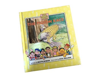 The Raggy Dolls Book - Vintage from 1986 - The Pigeon Race - RARE Retro Hardback