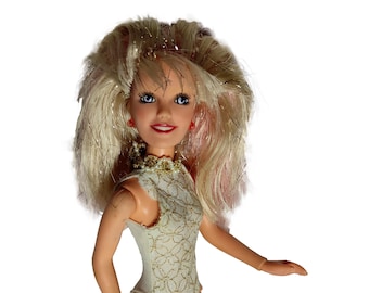 Poupée Jem et les Hologrammes Jem / Jerrica Vintage Hasbro #1 C-10 no Pizzazz