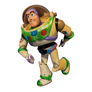 Vintage Buzz Lightyear - 2001 Talking Action (Tested & Working!) - 2000's Hasbro / Disney Pixar / Toy Story
