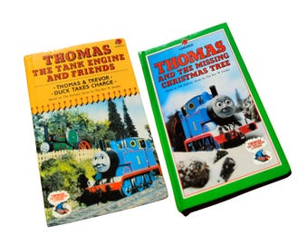 Vintage 1980s Thomas the Tank Engine & Friends Ladybird Books by Rev. W. Awdry – Classic Thomas the Tank Engine Stories - The Railway Series