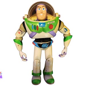 Vintage Buzz Lightyear Talking Doll – 2001 Hasbro Toy Story Action Figure image 2
