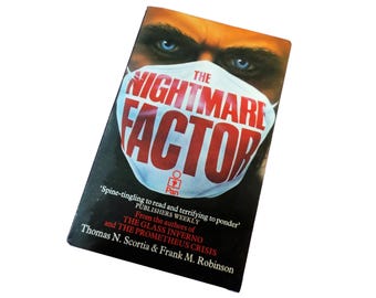 The Nightmare Factor by Thomas N. Scortia and Frank M. Robinson - 70s Vintage Paperback Book - Retro Sci-Fi