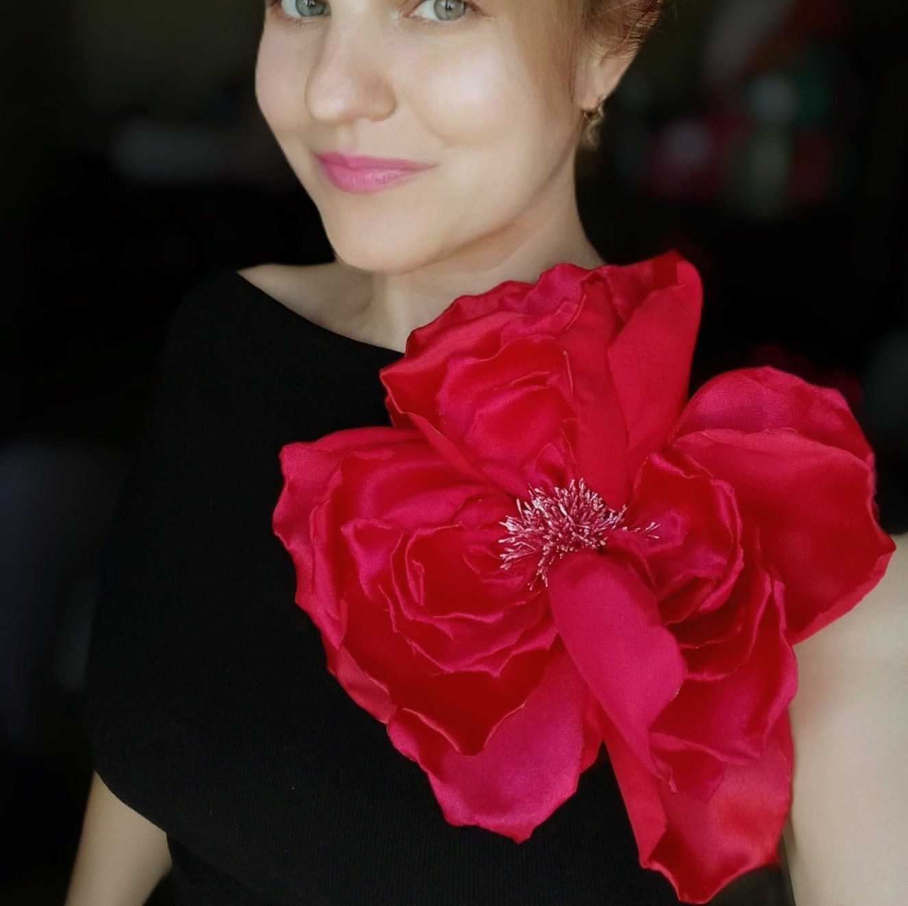 Fabric flower pins for clothes : r/findfashion