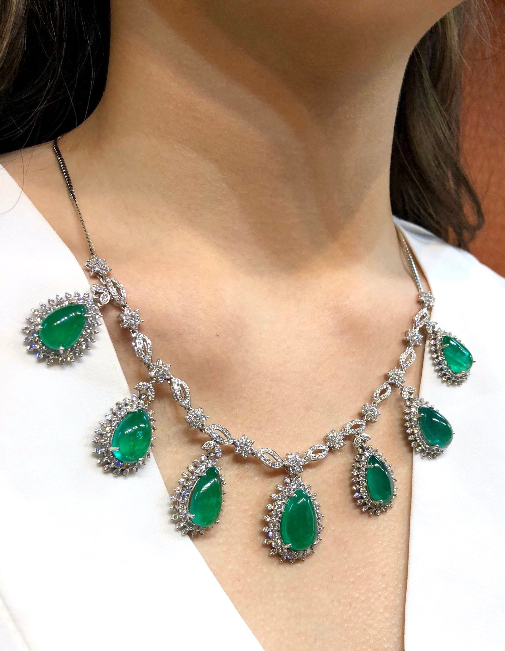 Bearfruit Jewelry Ivy Emerald Necklace | Pacific City
