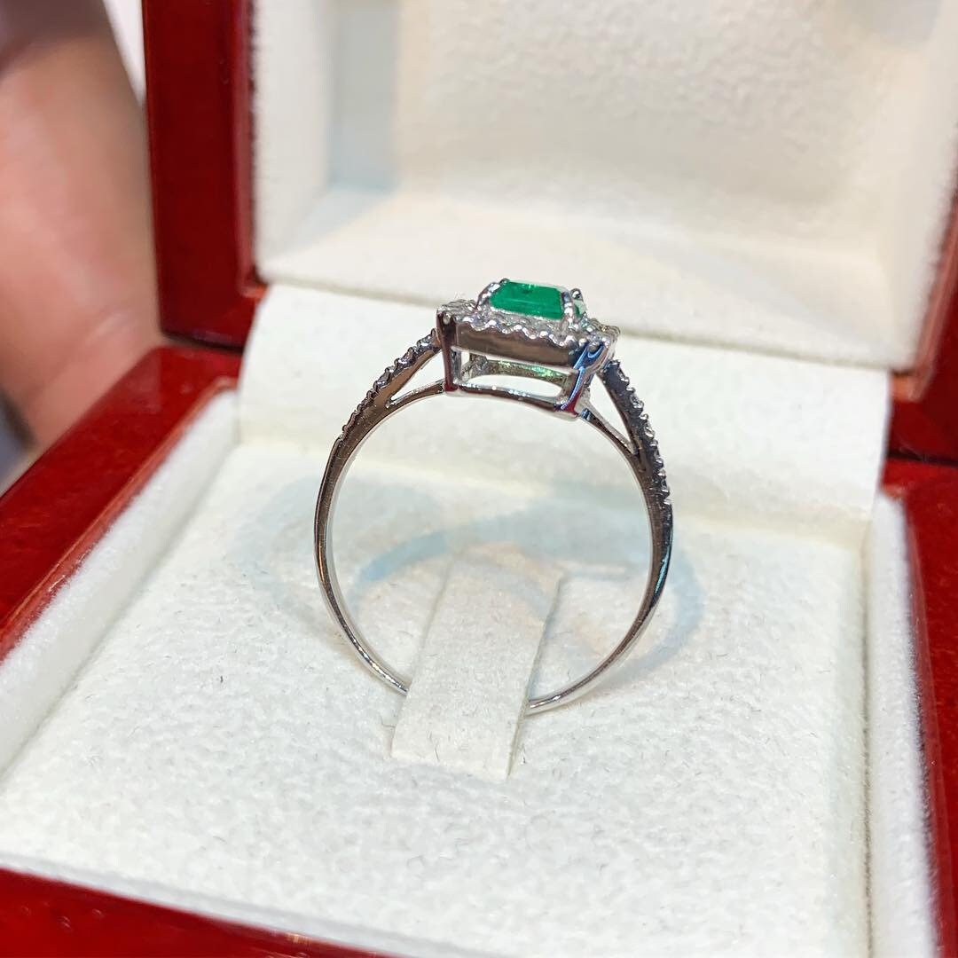 Costco emerald shop ring