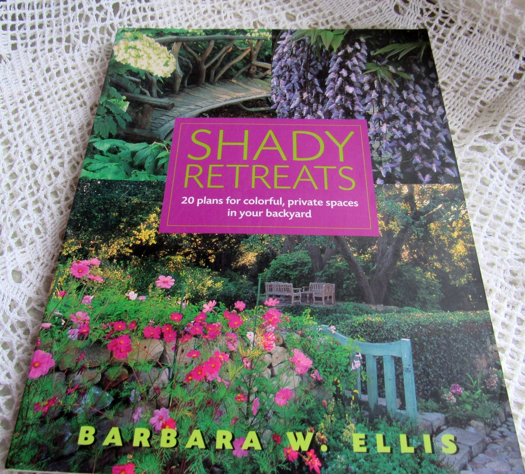 Shady Retreats Garden Plan Book 182 Pages With 20 Plans for Etsy