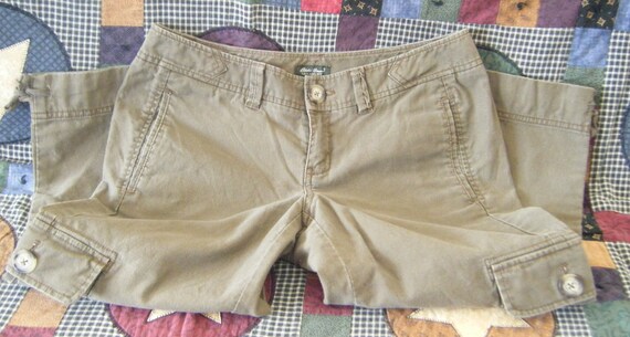 Size 6 Petite Capris Eddie Bauer Cotton 