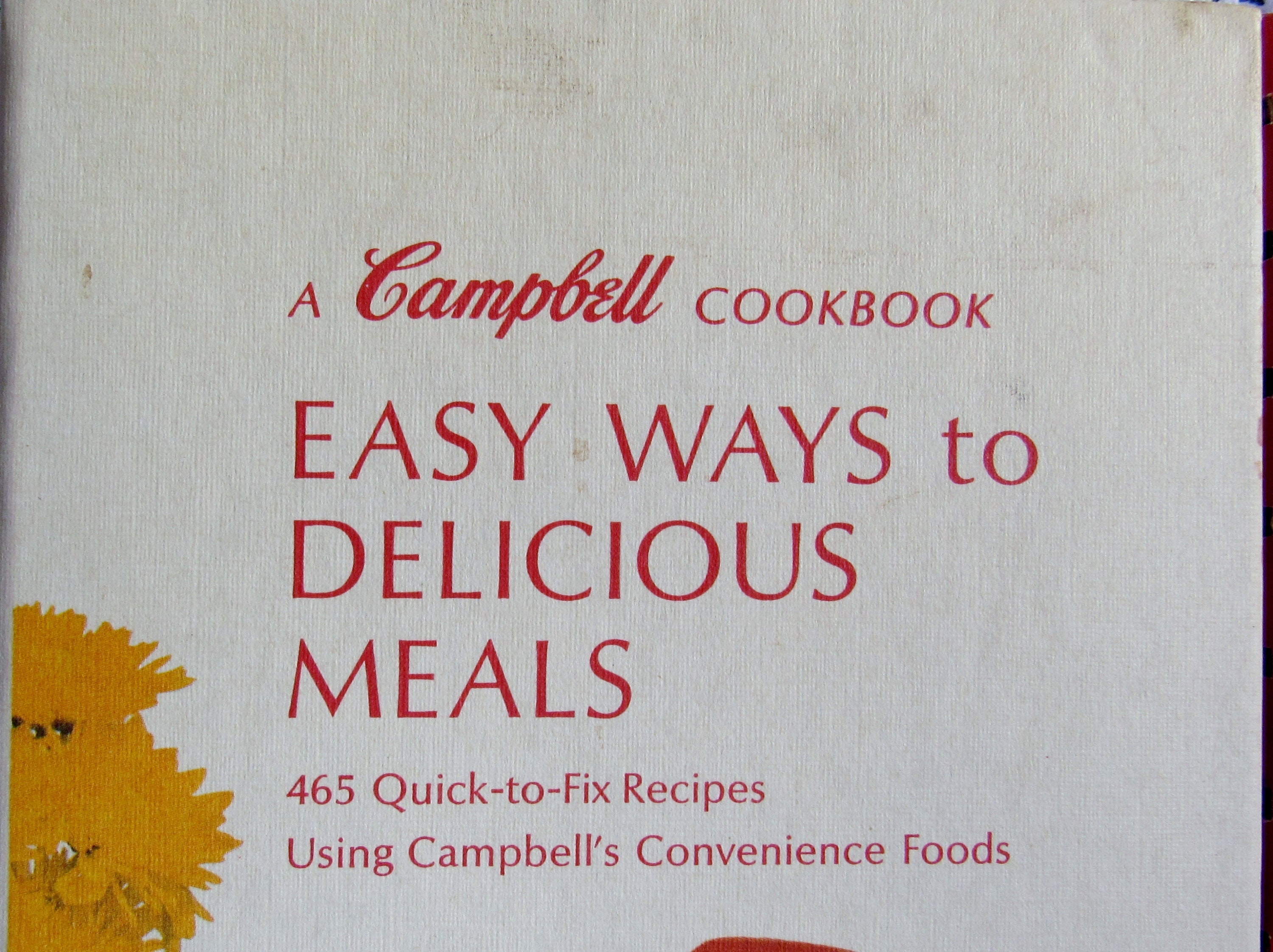 Set of 2 1970 Campbell Soup Cookbooks Cooking With Soup Easy Etsy