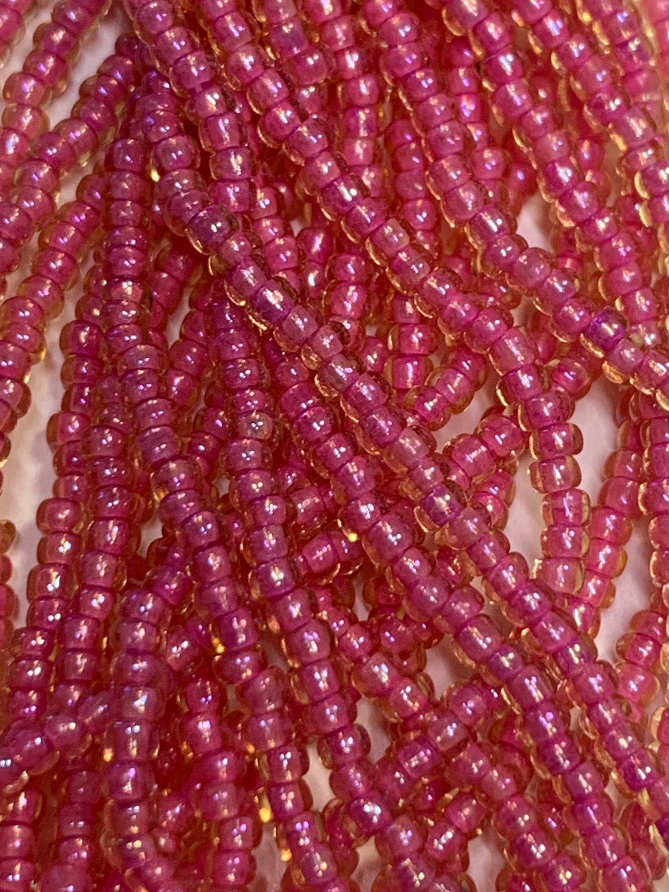 Download Czech Transparent and crystal color lined seed beads size 11/0