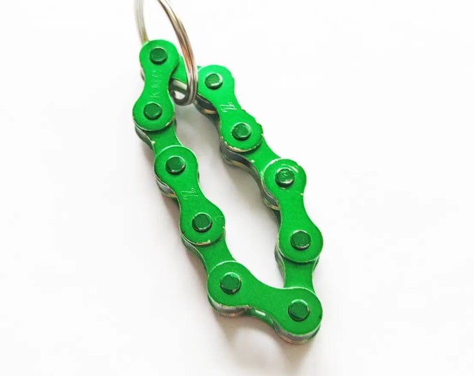 Bicycle Chain Keyrings Great for Bike Riders and Cyclists, Fun to Fidget with or Stocking Filler or Birthday Present perfect Shed Key