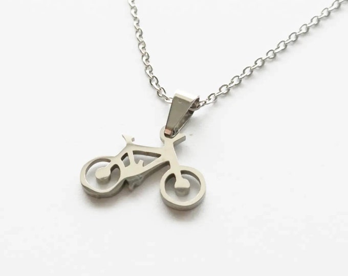 Bicycle Chain Necklace - Perfect Gift for Cyclists and Bike Riders Cycling Gift Mountain Bike