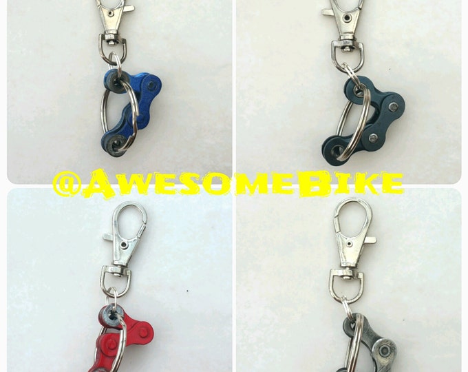 Fidget Keyring Bicycle Chain Keychain fantastic little keychains make a great gift Will be loved by any Cyclist Bike Rider ADHD ADD Stress