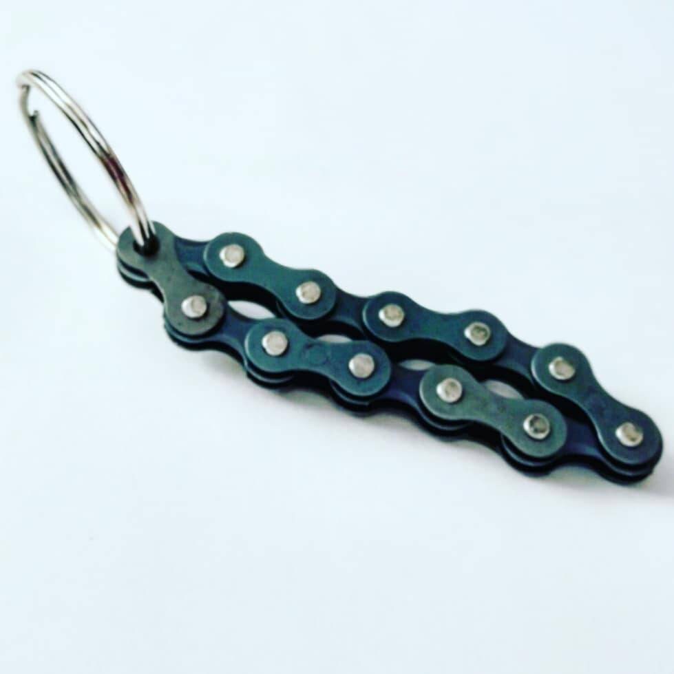 Bike chain keychain sale