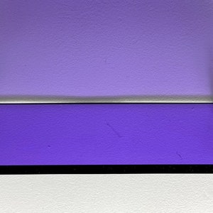 Velvet Purple Acrylic Shelf Available in Different Sizes, Contact Us for Custom Sizes- Great for Interiors In the Home and Shop Outlets.