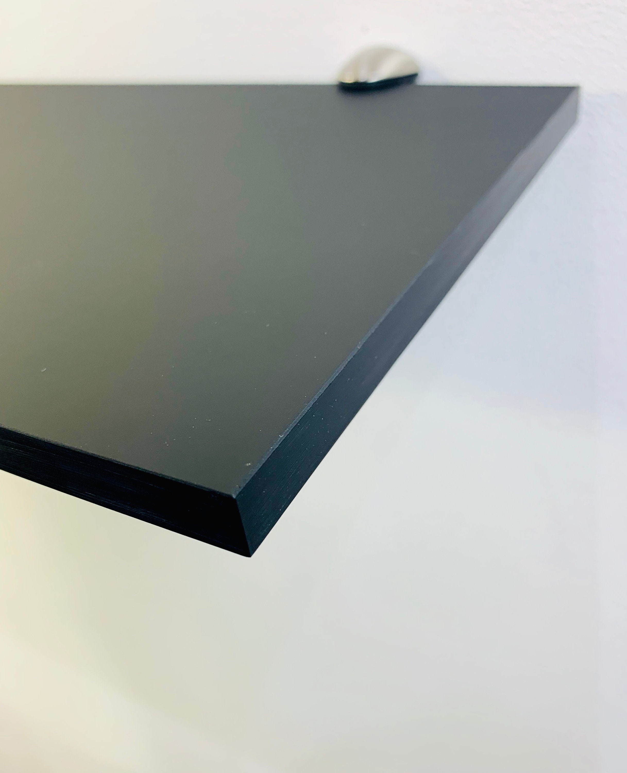 Perspex/Acrylic Coloured Shelves MATT Black for Interiors Etsy