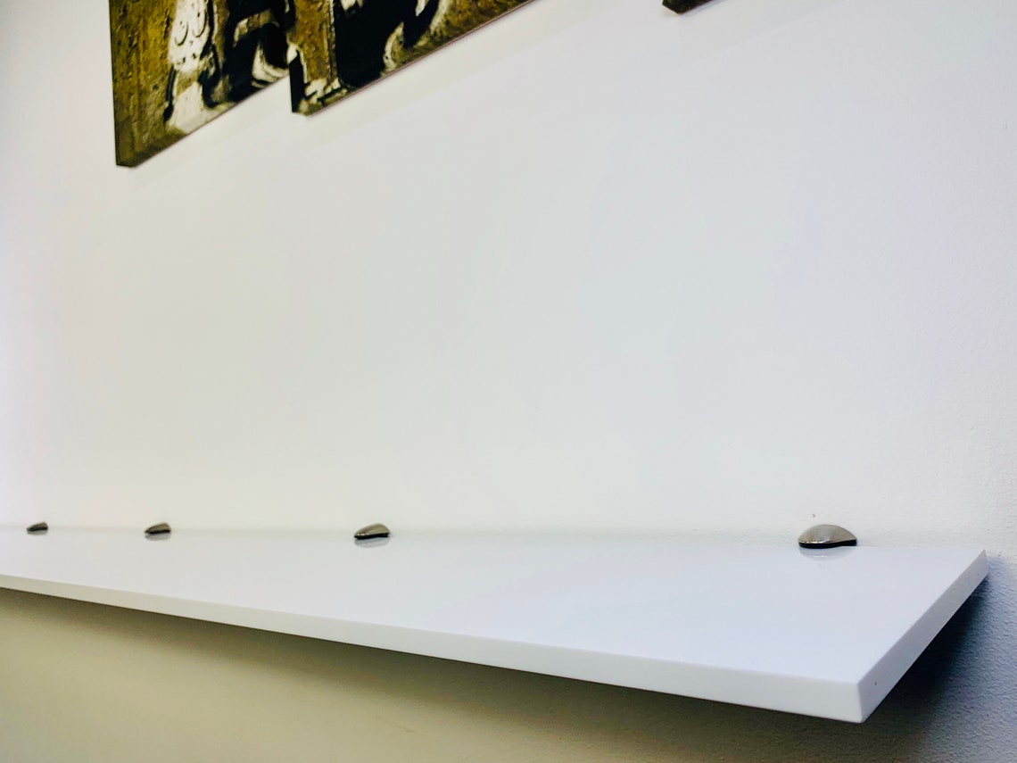Perspex/Acrylic Coloured Shelves Gloss White for Interiors Etsy