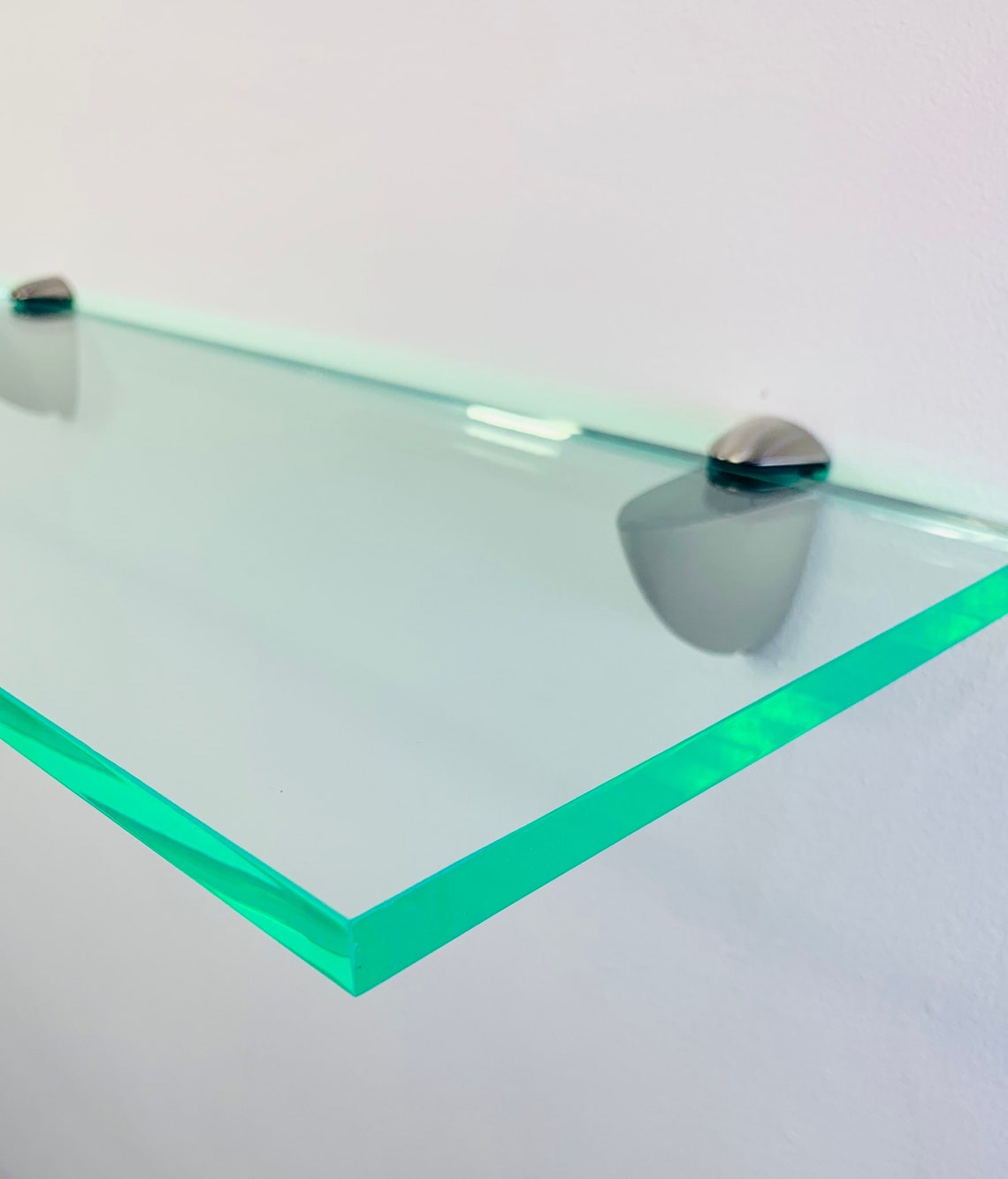 Perspex/acrylic Coloured Shelves Glass Edge Effect for Etsy