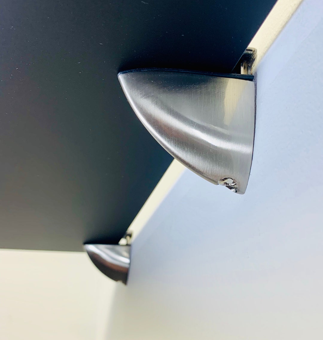 Perspex/acrylic Coloured Shelves MATT Black for Interiors Etsy