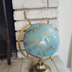 Bohemian Flower Globe