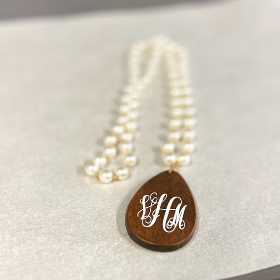 monogram earrings set