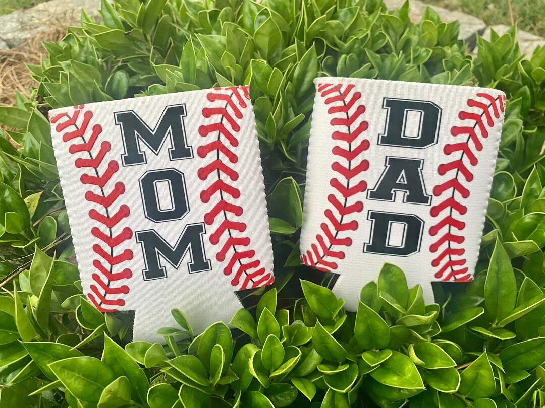 Baseball Can Coolers Baseball Koozies Sports Cozies Etsy