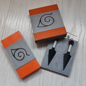 Kunai ninja earrings