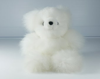 Teddy Bear Soft Alpaca Toys, Handmade , Collectible, Alpaca Toys made in Peru