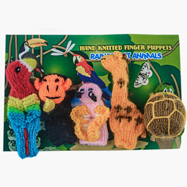 Animal finger puppet packs, Fun and educational