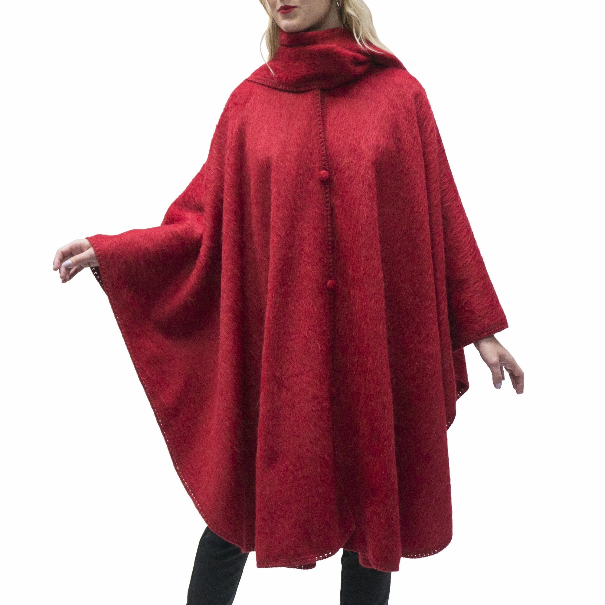 Cape Coat With Scarf - Etsy
