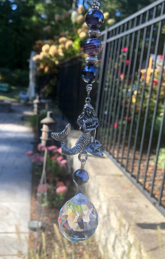 Mermaid crystal suncatcher Mermaid crystal suncatcher
