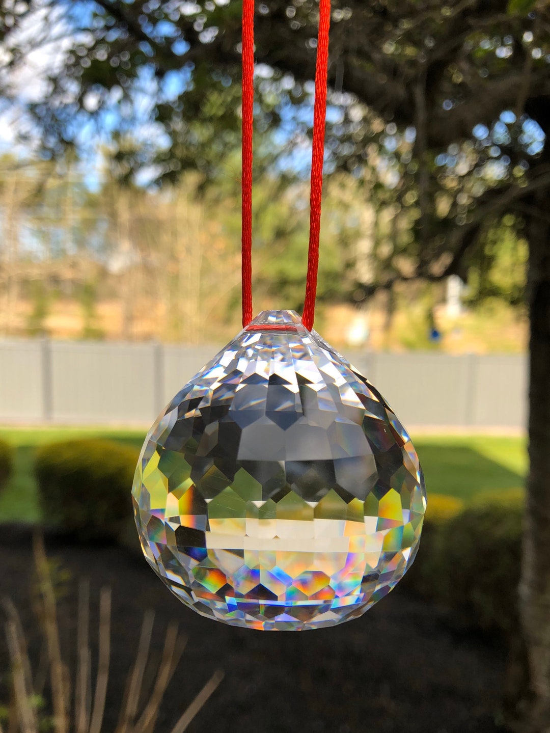 Crystal Suncatcher for Windows, Feng Shui, Rainbow Maker Suncatchers