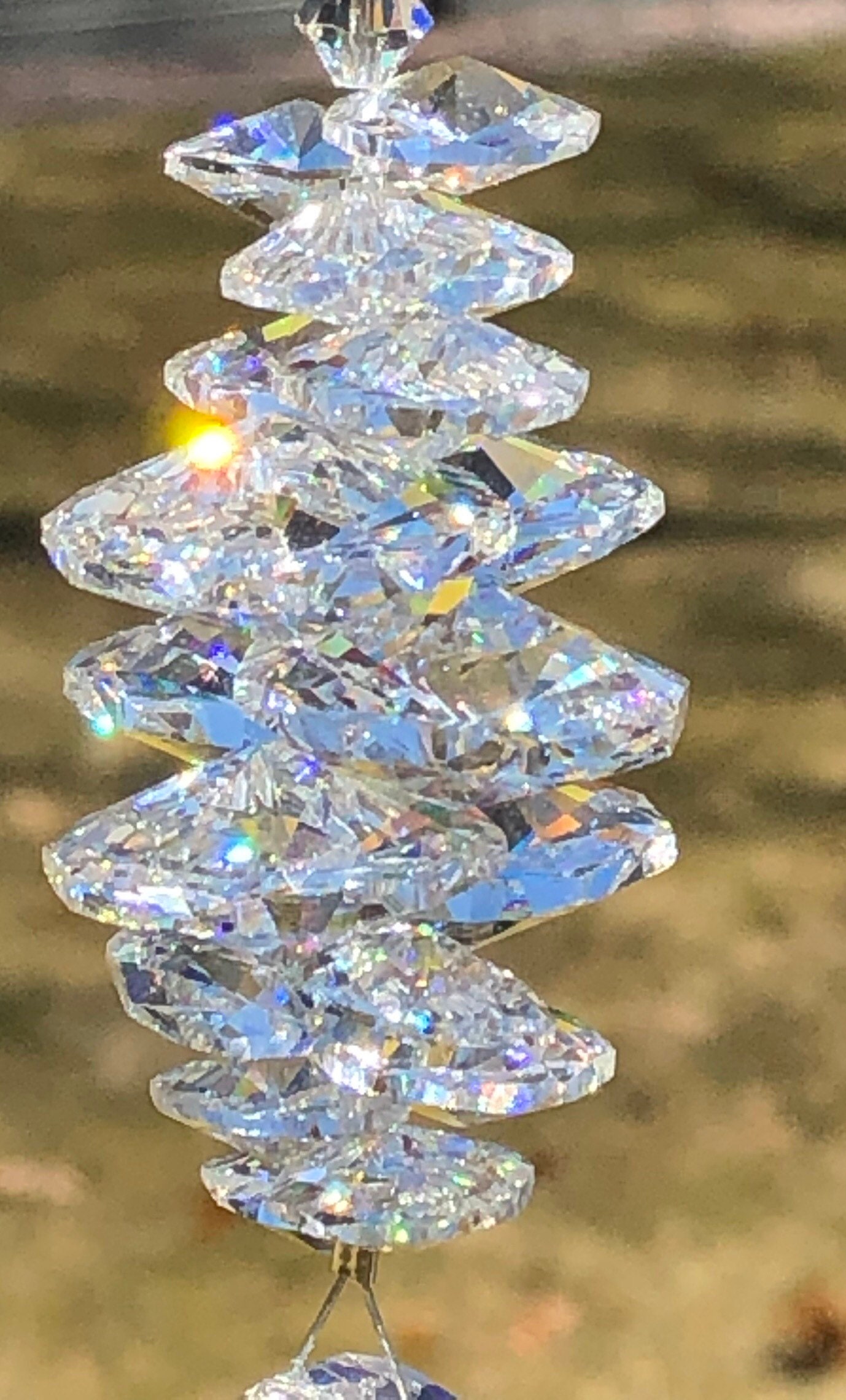 Crystal Suncatcher for Windows Light Catcher Feng Shui Etsy