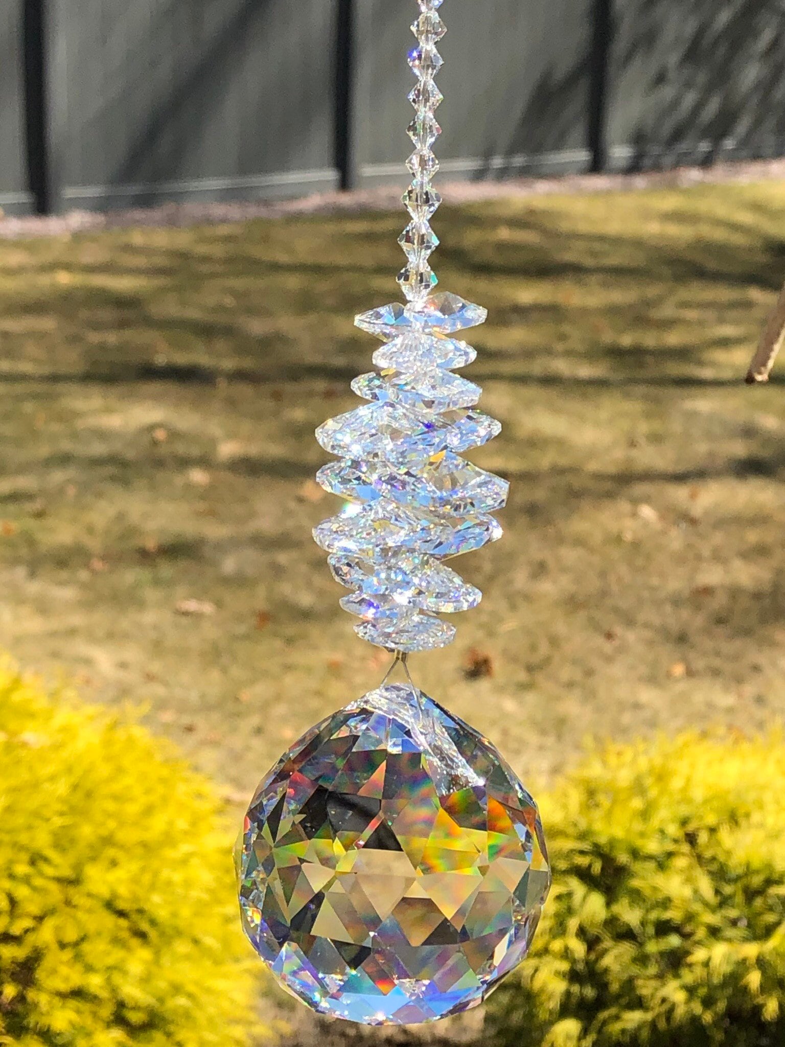 Crystal Suncatcher for Windows Light Catcher Feng Shui Etsy