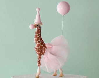 Custom Listing for H / Giraffe Cake Topper