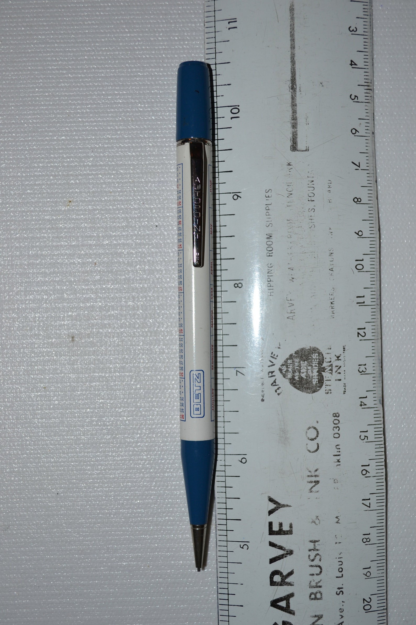 Autopoint Vintage Mechanical Pencil with Calendar Etsy