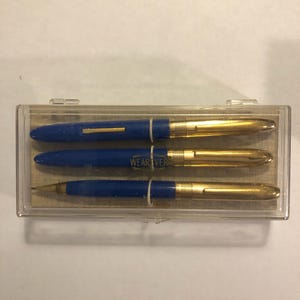 Wearever Fountain Pen, Ballpoint Pen and Pencil in the Box