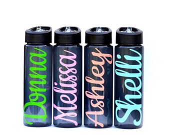 Personalized Water Bottle Personalized Gifts Custom Water Bottle Employee Gift Team Gifts Kids Water Bottle Bulk Gifts Cheerleader Gifts