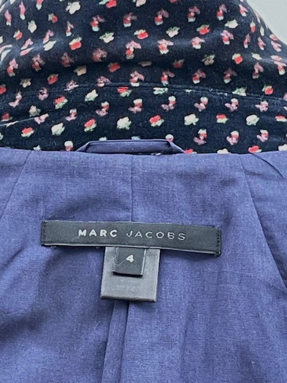 Vintage Y2K Marc by Marc Jacobs navy blue cotton … - image 7