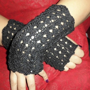 Handschuhe Merino anthrazit Bild 1