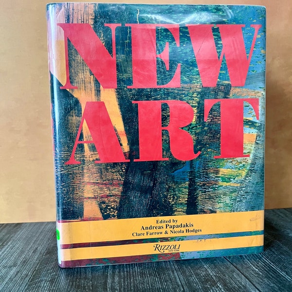 1991 New Art Coffee Table Book Art moderne Rizzoli New York Andreas Papadakis - Livraison gratuite