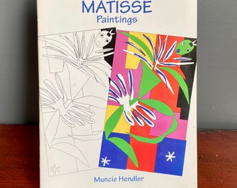 Vntg Unused Henri Matisse Coloring Book - Free Shipping