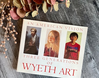 Vntg 1987 Wyeth Art Book First Edition - Free Shipping
