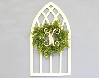 farmhouse window, farmhouse decor, church window, faux window, farmhouse style, oversized window, cathedral window