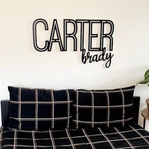 Name Sign for Nursery, Boy Name Sign, Boy Nursery, Name Sign Kid Room, Nursery Name, Custom Sign