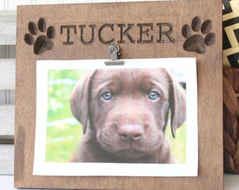 Personalized Dog Plaque, dog frame, dog gift, gifts for dog owner, personalized dog frame