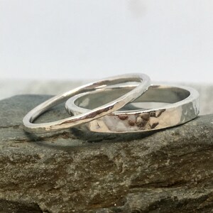 Sterling Silver Stacking Rings Stackable Ring Set 925 Silver Rings ...