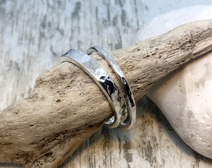 Sterling Silver Stacking Rings | Stackable Ring Set 925 Silver Rings ...