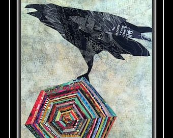 The Raven Pattern by Saginaw St Quilts #P123